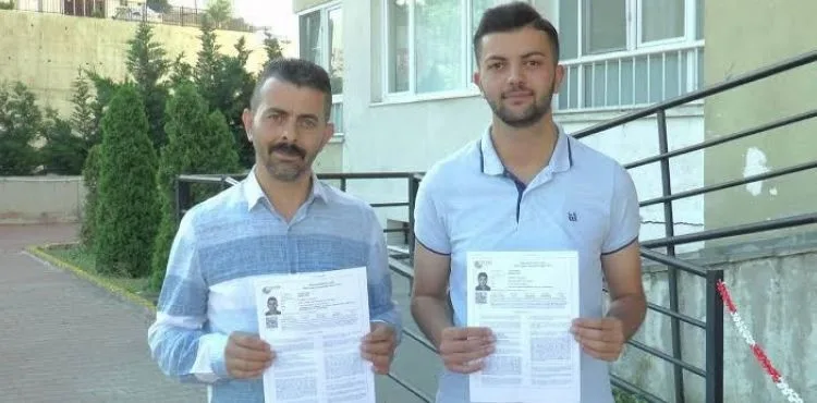 Baba-oğul aynı amaç için YKS’de ter döktü