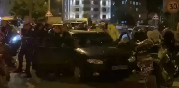 Kovalamaca sonucu yakalanan araçtan uyuşturucu çıktı