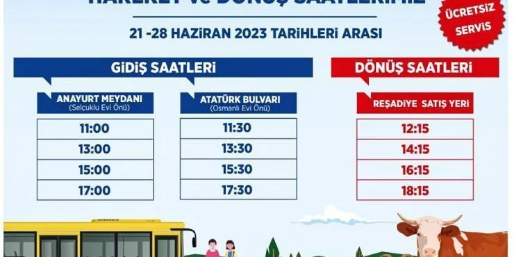 TALAS BELEDİYESİ’NDEN KURBAN SATIŞ ALANINA ÜCRETSİZ SERVİS