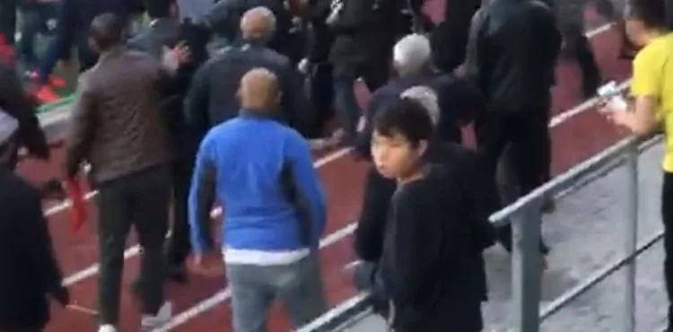 İncesu’da futbol turnuvasında kavga çıktı