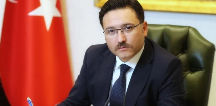 Çiçek, artık sadece Kayseri Valisi