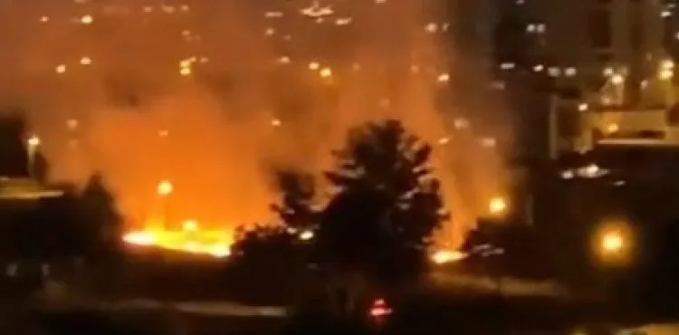 Yavuzlar Mahallesi'nde yangın paniği