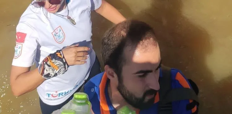 Kayseri Turkuaz Sualtı Akarsu ekibi sel bölgesine gitti