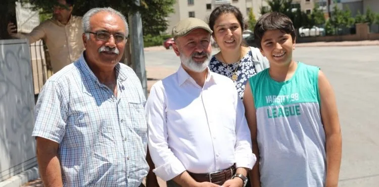 KOCASİNAN’A 3 ADET SELÇUKLU MİMARİSİ TARZINDA MODERN KEMERLİ ŞADIRVAN