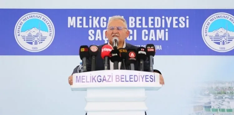 BAŞKAN BÜYÜKKILIÇ, SAÇMACI CAMİİ AÇILIŞ TÖRENİ’NE KATILDI