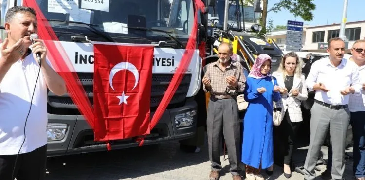 İncesu Belediyesi araç filosunu genişletti