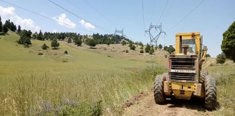 BÜYÜKŞEHİR’DEN KIRSALDA ARAZİ VE YAYLA YOLLARINDA ÇALIŞMA
