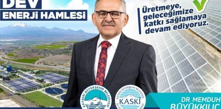 BAŞKAN BÜYÜKKILIÇ’IN “YENİLENEBİLİR ENERJİ” HAMLELERİ MEYVELERİNİ VERİYOR