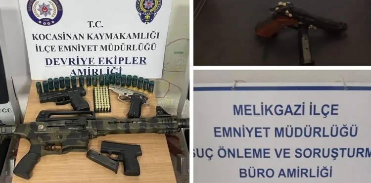 Düğünde havaya ateş eden 6 kişi yakalandı