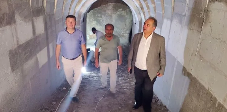 TALAS’TA TARİHİ SARNIÇ GÜN YÜZÜNE ÇIKARTILIYOR
