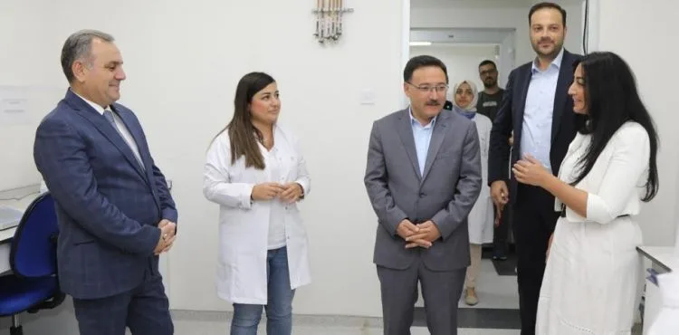 Vali Çiçek ve Rektör Altun, ERFARMA’yı Ziyaret Etti