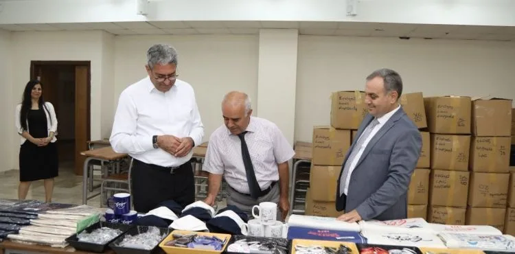 Rektör Prof. Dr. Altun ERÜ Store Deposunu İnceledi