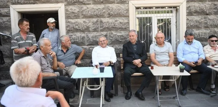AKAR VE BÜYÜKKILIÇ, İLDEM’DE VATANDAŞLARLA BULUŞTU