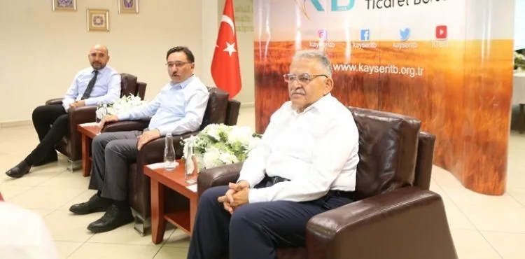 VALİ ÇİÇEK VE BAŞKAN BÜYÜKKILIÇ’TAN KTB’YE HEM ZİYARET HEM DE TOPLANTI