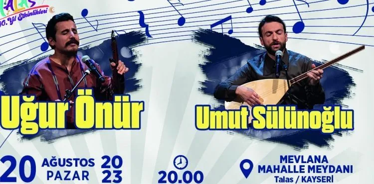 MEVLANA MEYDANI’NDA RENKLİ YAZ AKŞAMI