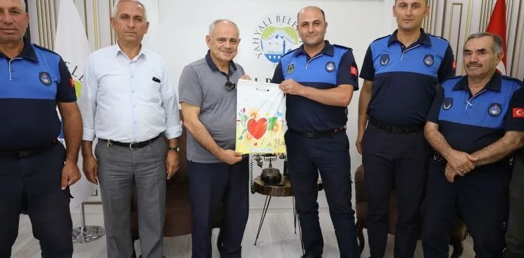 BAŞKAN ÖZTÜRK ZABITA HAFTASI’NI KUTLADI