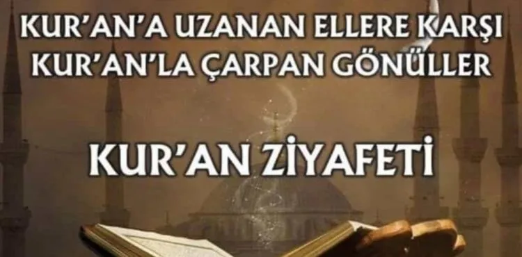 Kur’an Gönüllüleri Platformu’ndan Kur’an Ziyafeti