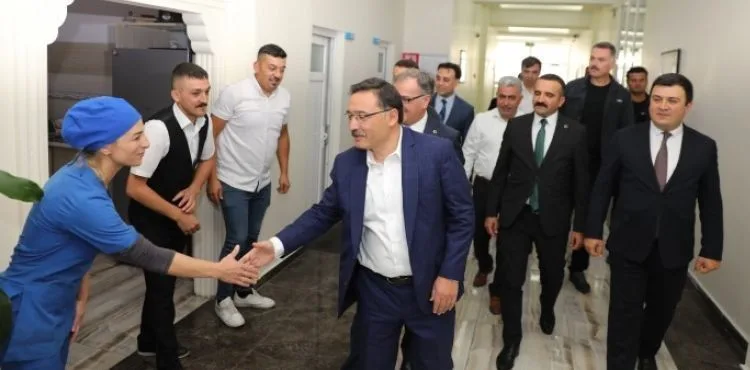 Vali Çiçek, ilçe ziyaretlerine devam ediyor