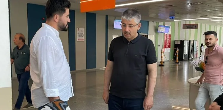 Çopuroğlu'ndan Kayseri Şehir Hastanesine ziyaret