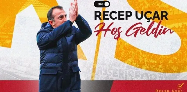 Kayserispor’un yeni teknik direktörü Recep Uçar oldu