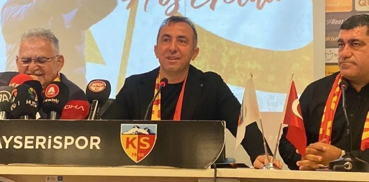 Kayserispor Teknik direktör Recep Uçar ile 1+1 yıllık sözleşme imzaladı