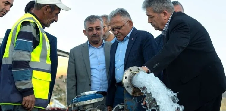 BAŞKAN BÜYÜKKILIÇ, ERCİYES’TE 36 DERECELİK SICAK SUYUN VANASINI AÇTI
