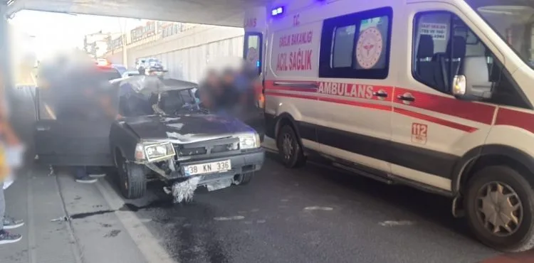 Yola düşen sebzelerini alacakken araç çarpan sürücü ağır yaralandı