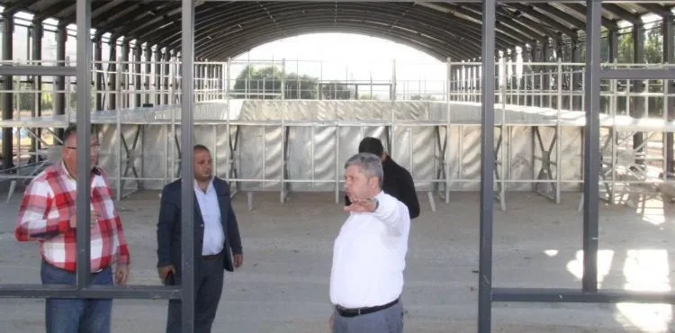 BAŞKAN ALTUN, ÇALIŞMALARI SONA GELEN KAPALI YARI OLİMPİK YÜZME HAVUZUNDA İNCELEMELERDE BULUNDU