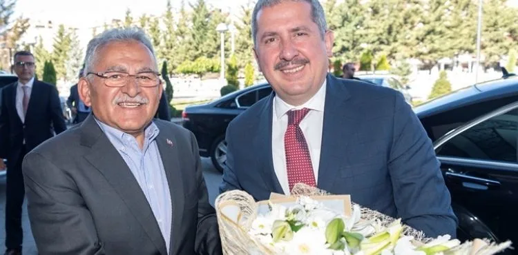 BAŞKAN BÜYÜKKILIÇ, BAKAN YARDIMCISI GÜRCAN’I AĞIRLADI