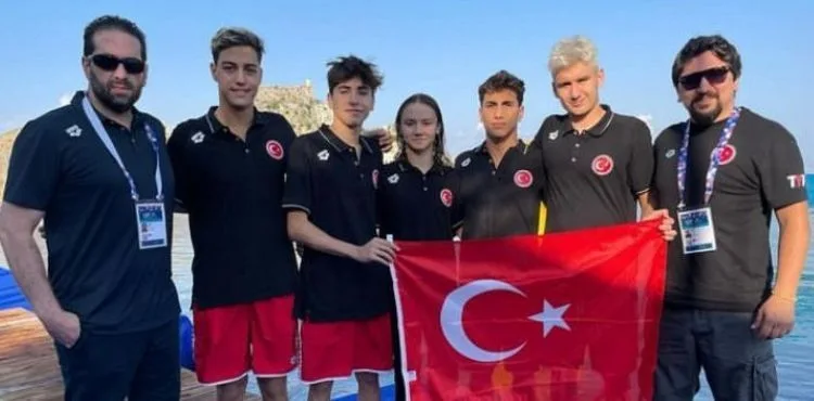 Kayserili yüzücüler Açıksu Avrupa Gençler Şampiyonası için Yunanistan’a gitti