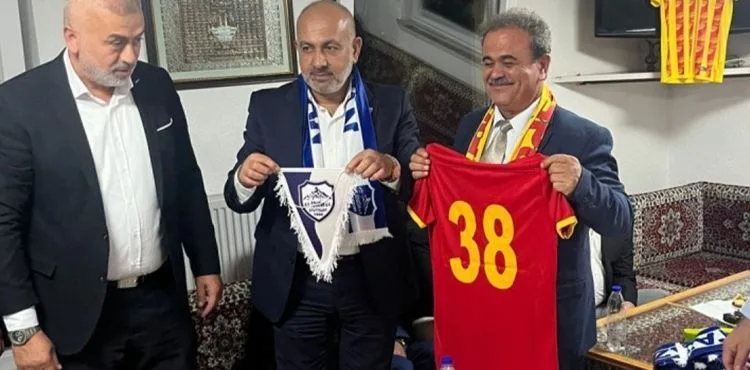 Kayserispor Başkanı Ali Çamlı Almanya’da gurbetçilerle bir araya geldi