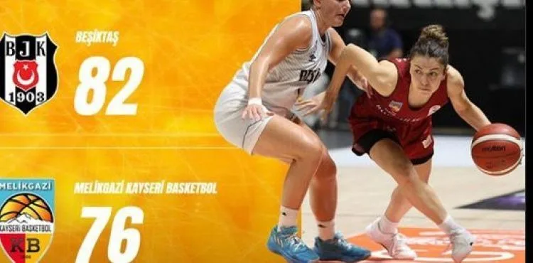 Melikgazi Kayseri Basketbol, Beşiktaş’a yenildi