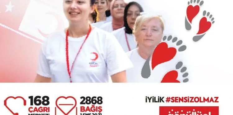 KIZILAY SAĞLIK İÇİN YÜRÜYOR…