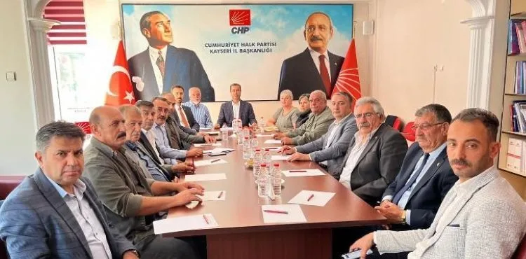 CHP DE SEÇİM STARTI VERİLDİ….