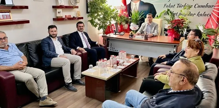 SP ve İP’den CHP İl Başkanı Keskin ve yönetimine ziyaret