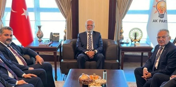 BAŞKAN BÜYÜKKILIÇ’TAN AK PARTİ GENEL BAŞKAN VEKİLLERİ ELİTAŞ VE ALA İLE YEREL YÖNETİMLER BAŞKANI YILMAZ’A ZİYARET