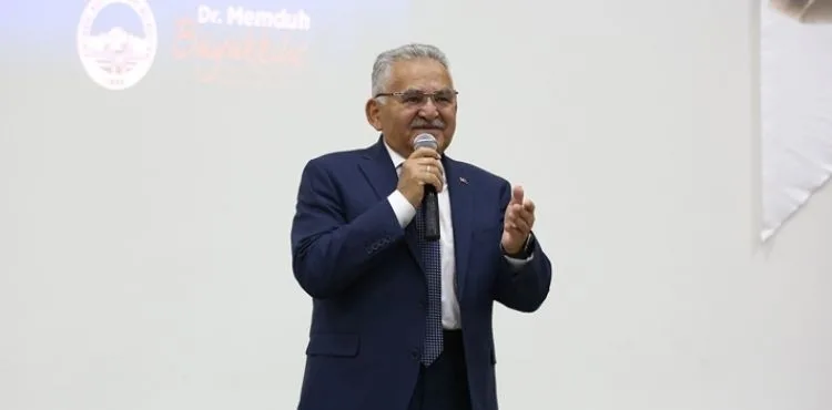 BAŞKAN BÜYÜKKILIÇ, MESLEK LİSESİ ÖĞRENCİLERİYLE TECRÜBELERİNİ PAYLAŞTI