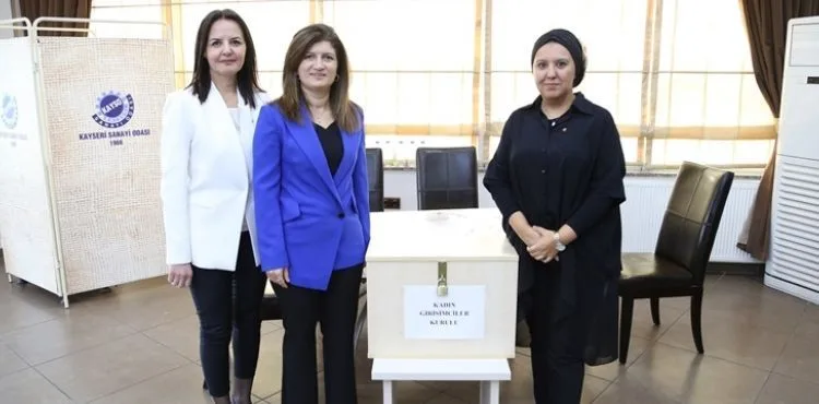 Kayseri Genç Girişimciler ve Kadın Girişimciler Seçimleri Yapıldı