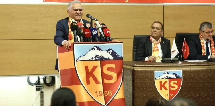 BÜYÜKKILIÇ: “KAYSERİSPOR SÜPER LİG’DE OLURSA, KAYSERİ ŞEHRİ DE SÜPER LİG’DEDİR”