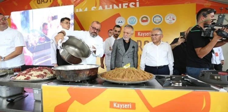KAYSERİ GASTRONOMİ GÜNLERİ TAM NOT ALDI
