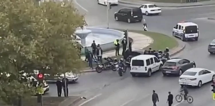 Polisin 'dur' ihtarına uymayan sürücü fazla kaçamadı