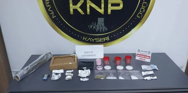 Kayseri’de düzenlenen ‘Narkogüç’ operasyonunda 16 kişi yakalandı