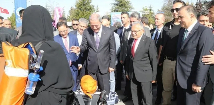 AKAR, MAMMADOV VE BÜYÜKKILIÇ’TAN KANKA’YA “MORAL” ZİYARETİ