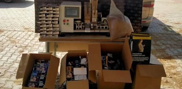 KOM Şube 15 kilogram kaçak tütün ele geçirdi