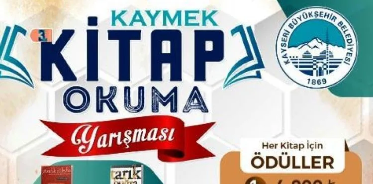 KAYMEK’TEN 3’ÜNCÜ “KİTAP SEÇ, OKU, YARIŞ, KAZAN” YARIŞMASI