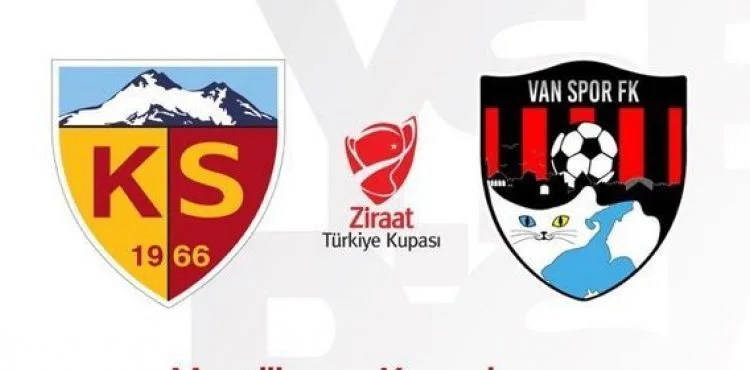 Kayserispor, Türkiye Kupası 4’üncü Tur’unda Vanspor ile eşleşti