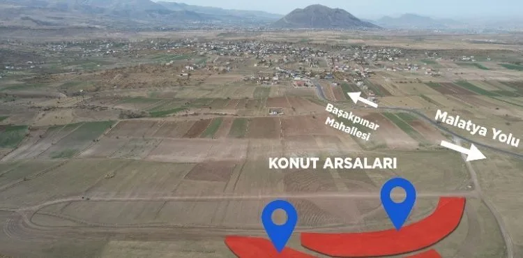 BAŞAKPINAR’DA SATILIK KONUT ALANI ARSASI