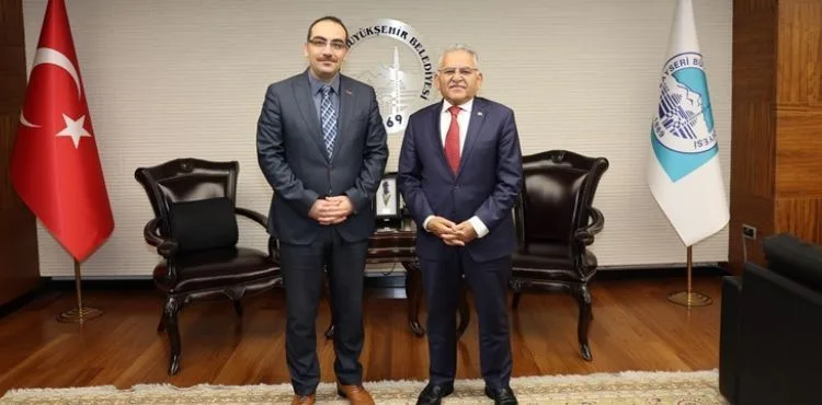 BAŞKAN BÜYÜKKILIÇ’A ÖZDEMİR’DEN VEDA ZİYARETİ