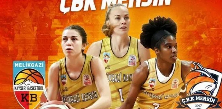 Melikgazi Kayseri Basketbol bugün ÇBK Mersin’i ağırlayacak