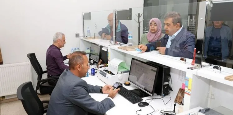 TALAS'TA VERGİ MESAİSİ